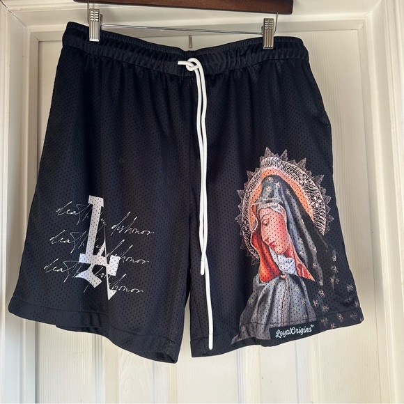 LA 'AVE MARIA' PREMIUM MESH SHORTS - Picture 2 of 6